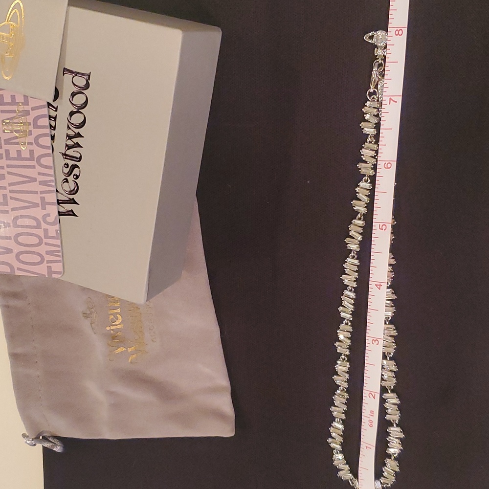 NWT Vivienne Westwood Molly Crystal Choker Necklace - Picture 6 of 8